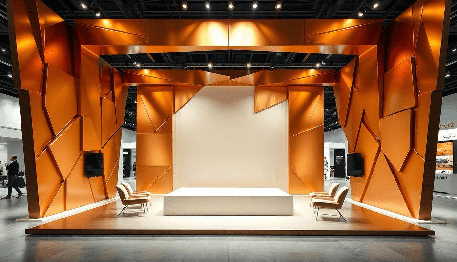 Custom design exhibition booth